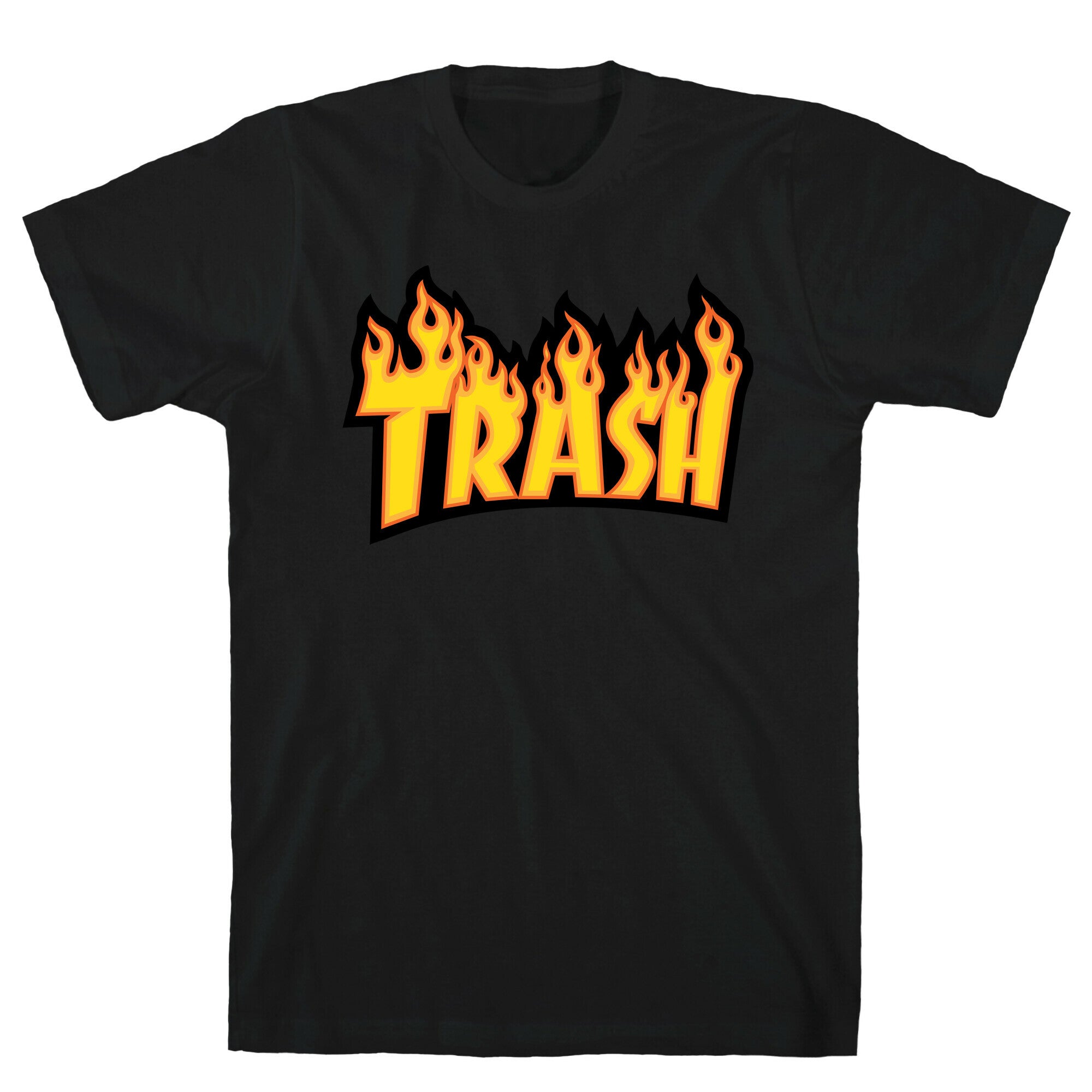 Trash Thrasher Logo Parody T-Shirt